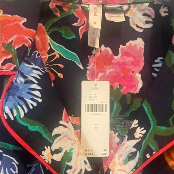 LyreBird Cloud Flannel Pajama Pants from Anthropologie - Picture 5 of 8